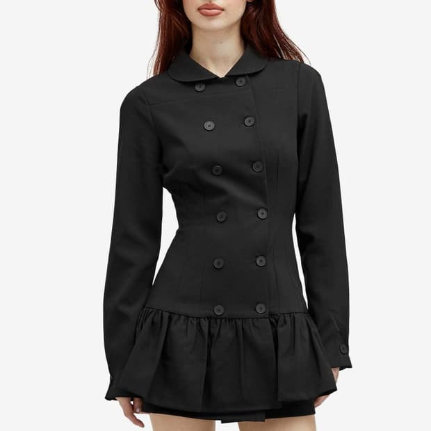 피치덴 로미 드레스 Peachy Den Romy dress onyx S