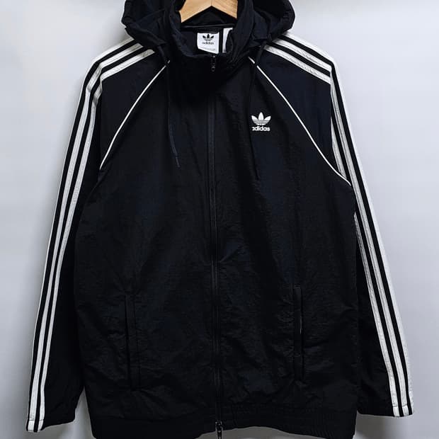 아디다스 윈드브레이커 우븐바람막이 XL