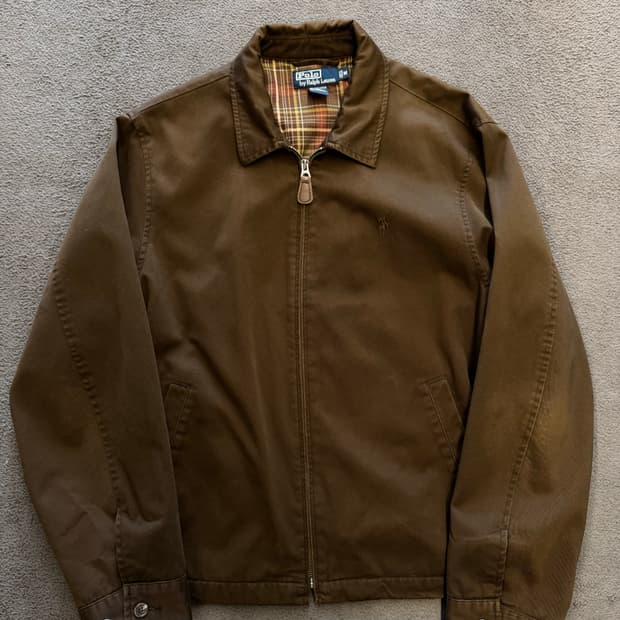 폴로 랄프로렌 빈티지 코튼 해링턴 자켓 처분 