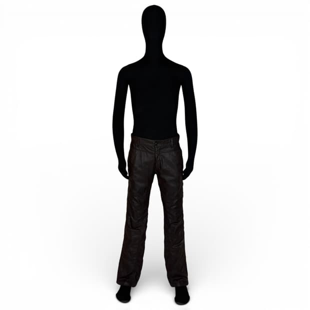 barassi coated pants