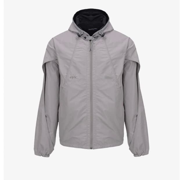 코스트 퍼 킬러 나일론 후디 트랙 자켓 그레이