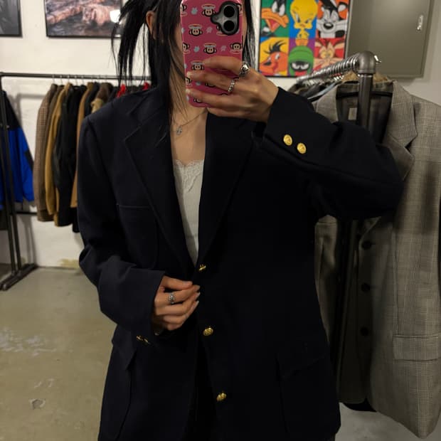 일제 빈티지 블레이저 자켓