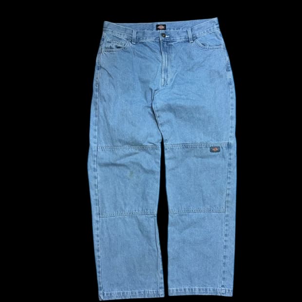 디키즈 더블니 루즈핏 데님 