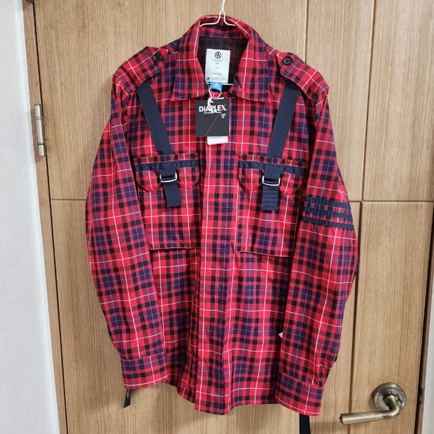 (95)아디다스 KZK 셔츠형 자켓