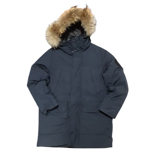 ✨ (바배) 지오다노 라쿤퍼 덕다운 패딩