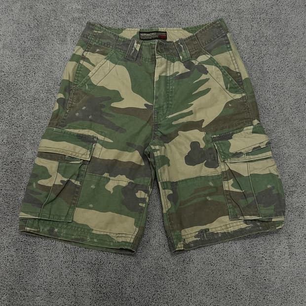 (S) 더오리지날카고 밀리터리 카고 숏츠