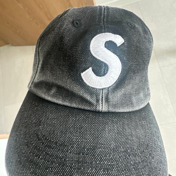 슈프림 s로고 캡