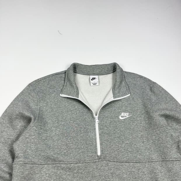 나이키 퓨추라 그레이 반집업 맨투맨 (L)