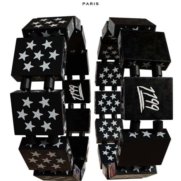 bazo1199 White on Black Stars(보유중