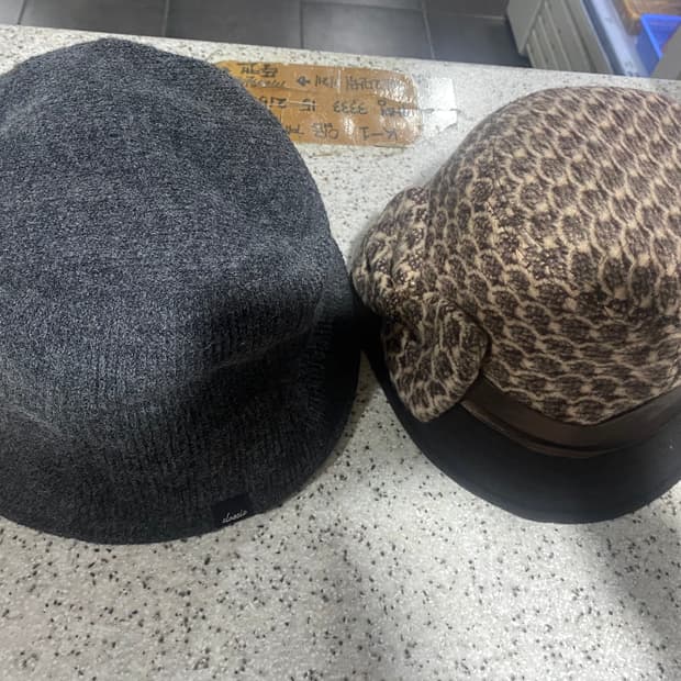 니트 모 모자 세트