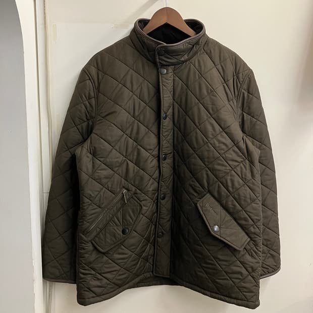 N117 바버 파웰 파월 퀼티드 자켓