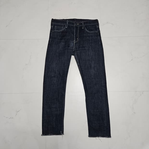 30 리바이스 510 진청 컷팅진 데님팬츠