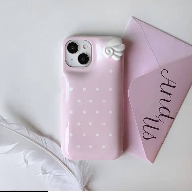 아이폰17프로 르로마린 도트 날개 케이스