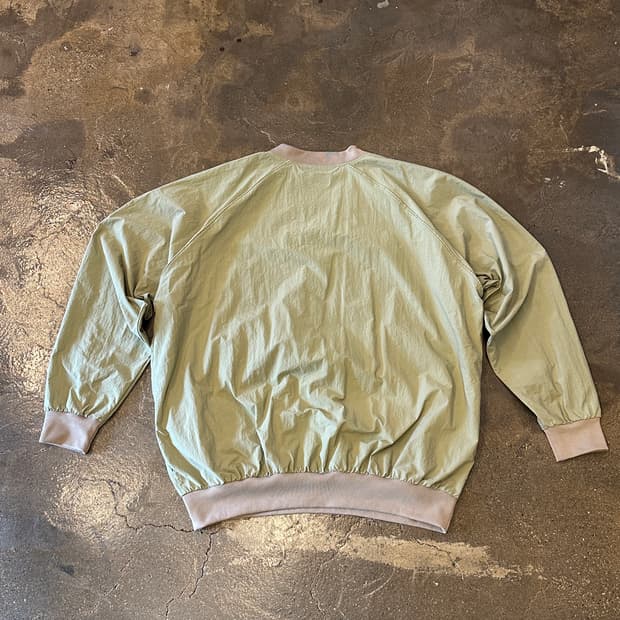 90s IZOD 아이조드 풀오버 바람막이 파스텔 그린 XL