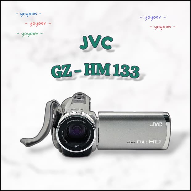 JVC GZ-HM133 빈티지캠코더 [ 꾸미기0 ]