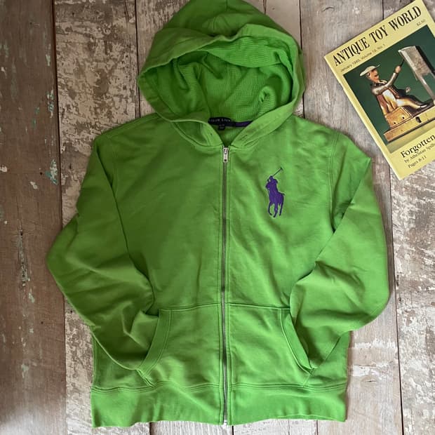 폴로 랄프로렌 집업 후디