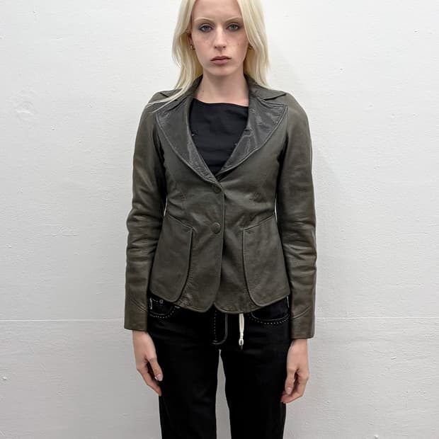 엠포리오 아르마니 2008F/W 램레더 자켓