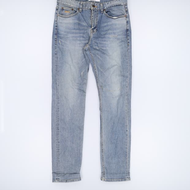 33 플랙 워싱 데님팬츠 청바지 0219H1