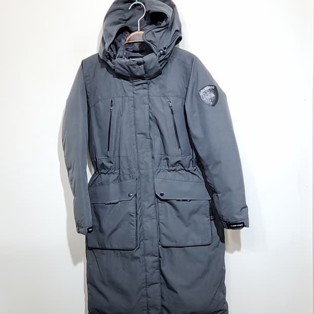 (M) 노스페이스 거위털 롱패딩 점퍼 맥머도 후드 구스다운코트 