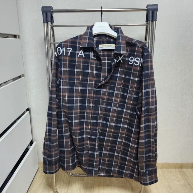 Alyx 체크셔츠