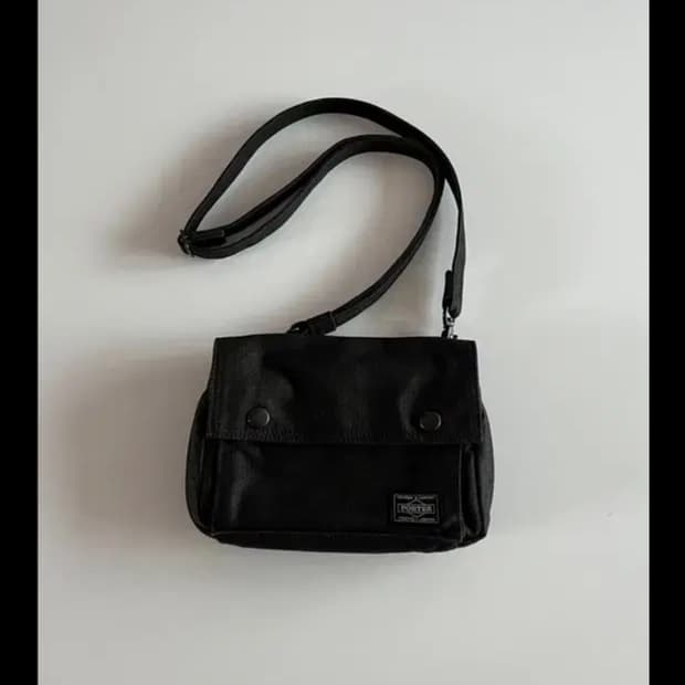 요시다포터POTER  스모키 2WAY 크로스백 블랙