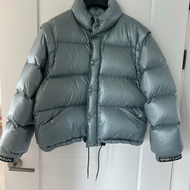 헤리티지플로스 소매 탈부착 패딩 M