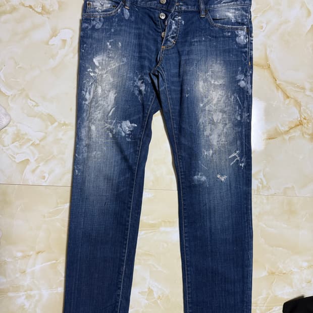 디스퀘어드2 14ss 스틸탭 쿨가이진 52사이즈