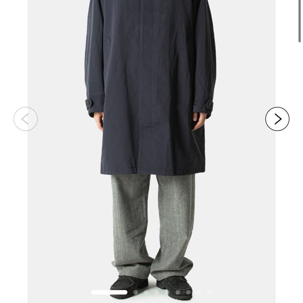 비즈빔 BALMAT SOUTIEN COAT NAVY