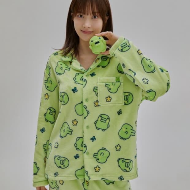 스파오 주댕치 수면잠옷 구치파치 다마고치