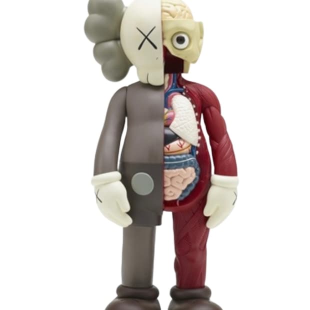 카우스 컴패니언 플레이드 오픈 에디션 바이닐 피규어 브라운