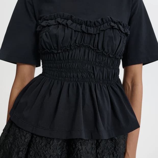 [XS,S,M]세실리에 반센 26ss VILDE 티셔츠/블랙