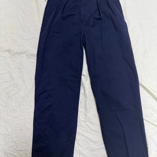 폴로 랄프로렌 네이비 면바지 