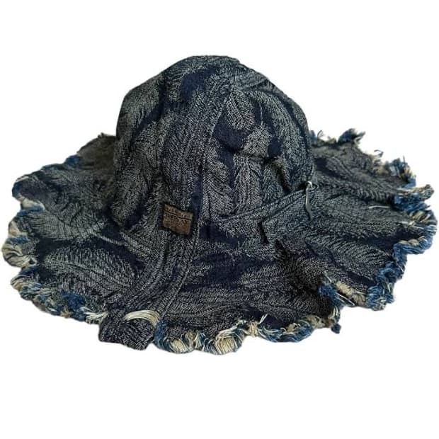 캐피탈 페더 데님 버킷햇 navy (os)