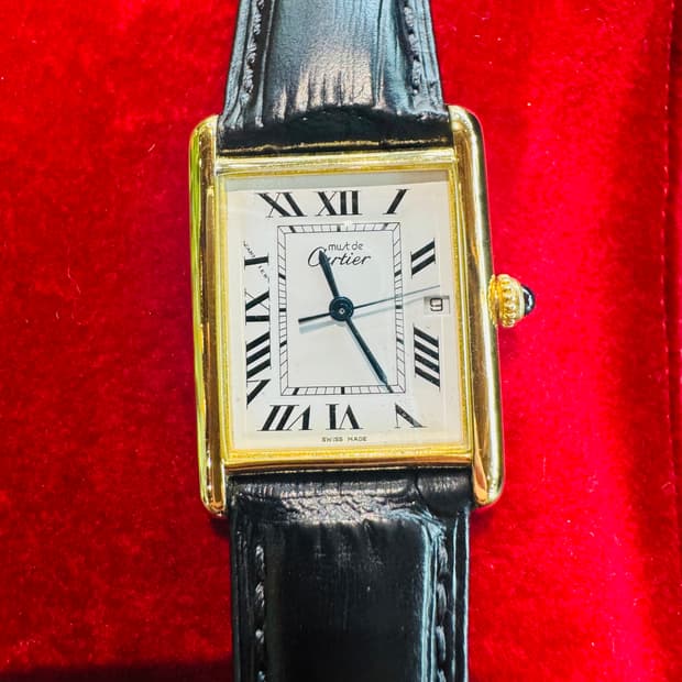 까르띠에 탱크머스트 빈티지