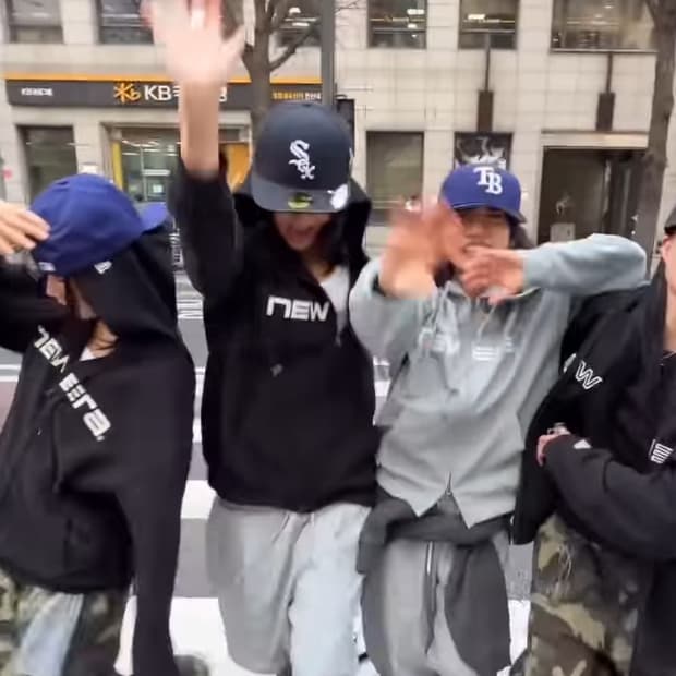 뉴에라 와플 후드집업