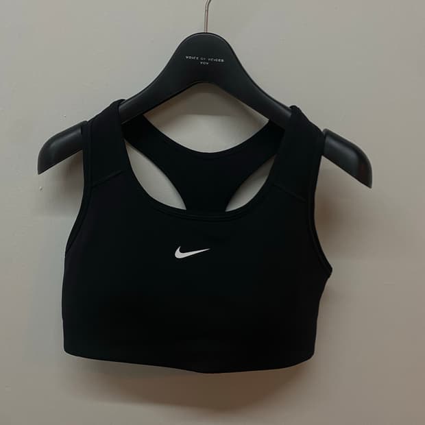 새제품 나이키 드라이핏 스포츠 브라 블랙 M
