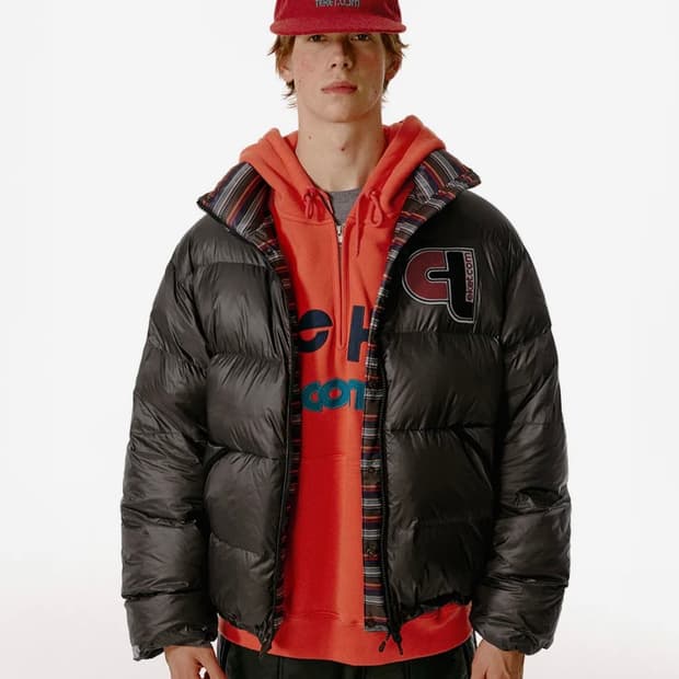 테켓 리버시블 패딩 S