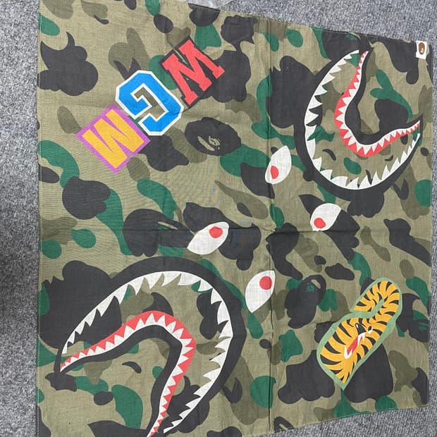 bape ABC 샤크 반다나