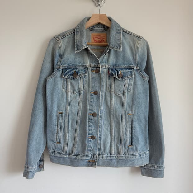 리바이스(Levi's) 데님 트러커 자켓(레드탭 손상)
