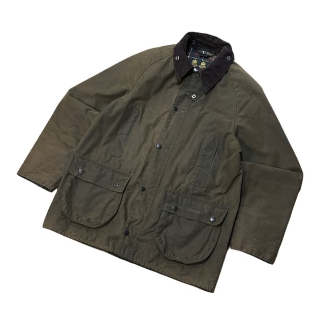 BARBOUR 바버 뷰포트 왁스 자켓 (S-M) 올리브
