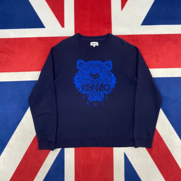 겐조 타이거 자수 맨투맨 L