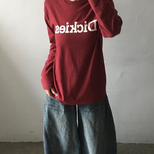 디키즈 스펠로고 롱슬리브