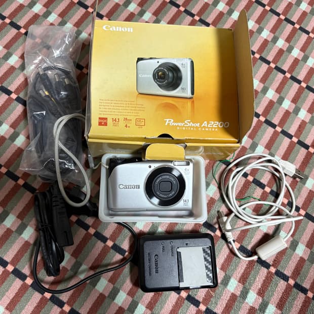 캐논 파워샷 a2200 풀박스
