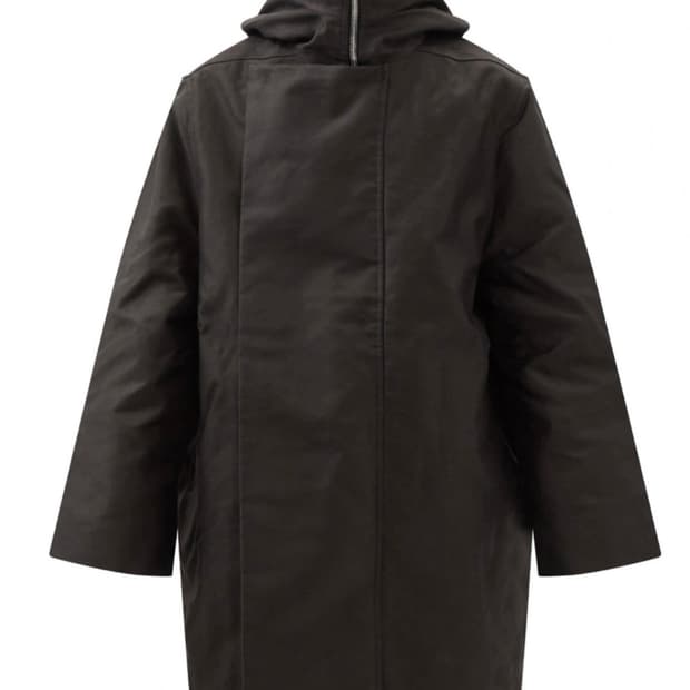 Rick Owen Drkshdw Long Parka Coat