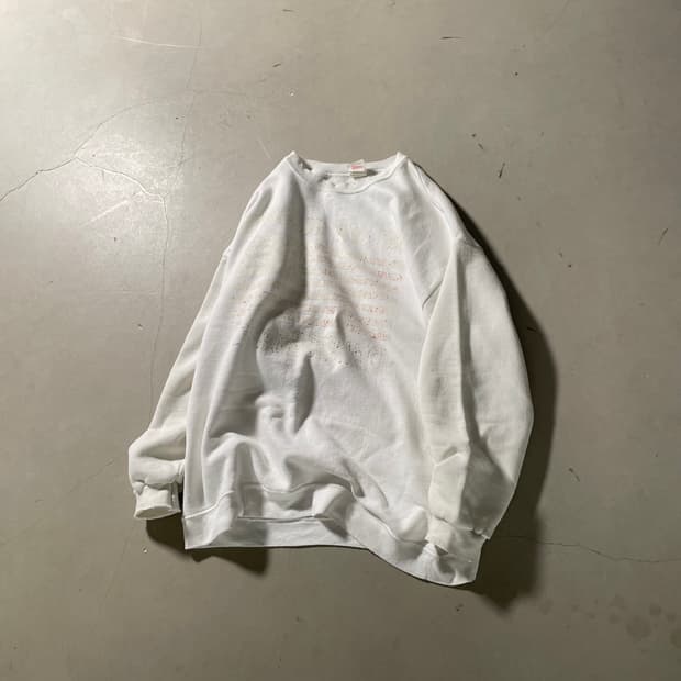 헤인즈 Paint Splatter Crewneck Sweatshirt