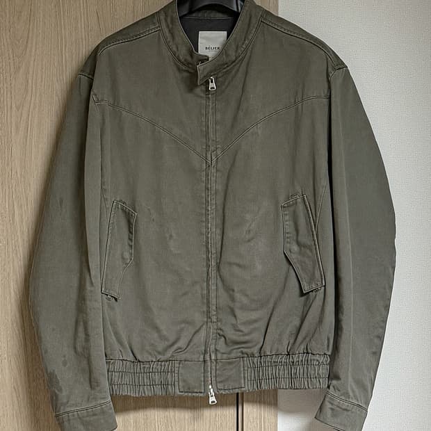 벨리에 세리프 해링턴 자켓 올리브 4(100)