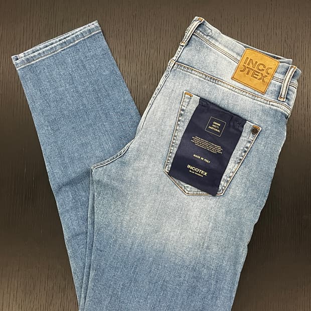 인코텍스 (incotex) 테이퍼드핏 데님 팬츠 34 (새상품)