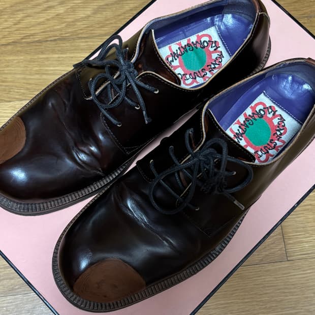 [40] 아크네 스튜디오 레더 더비 슈즈 (브라운)