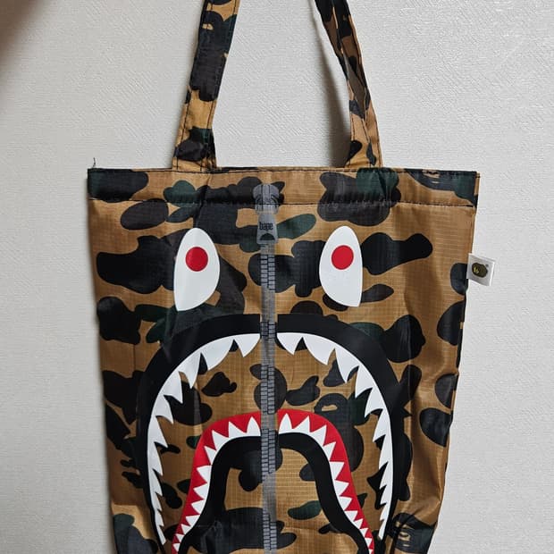 Bape 베이프 황계 토트백 숄더백/카모 밀리터리/반값택포