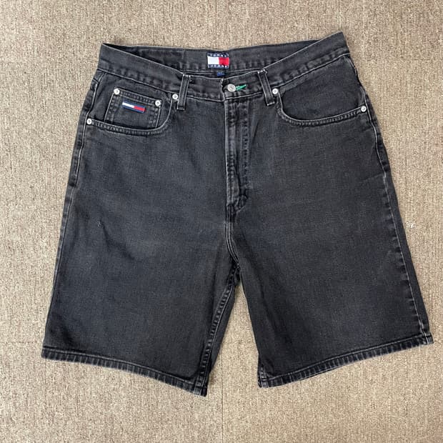  (36) 8090s Tommy 타미힐피거데님 반바지